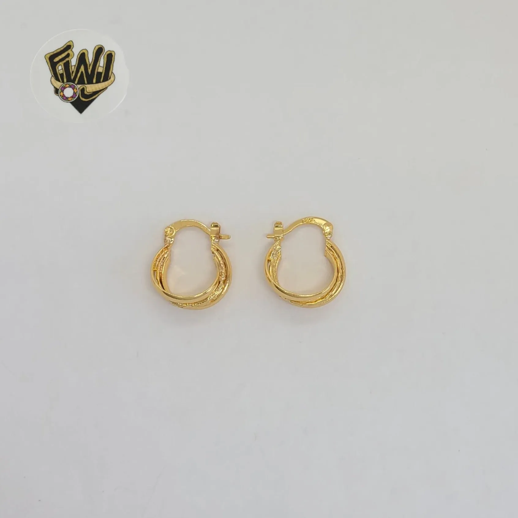 (1-2604-3) Gold Laminate - Alternative Hoops - BGO