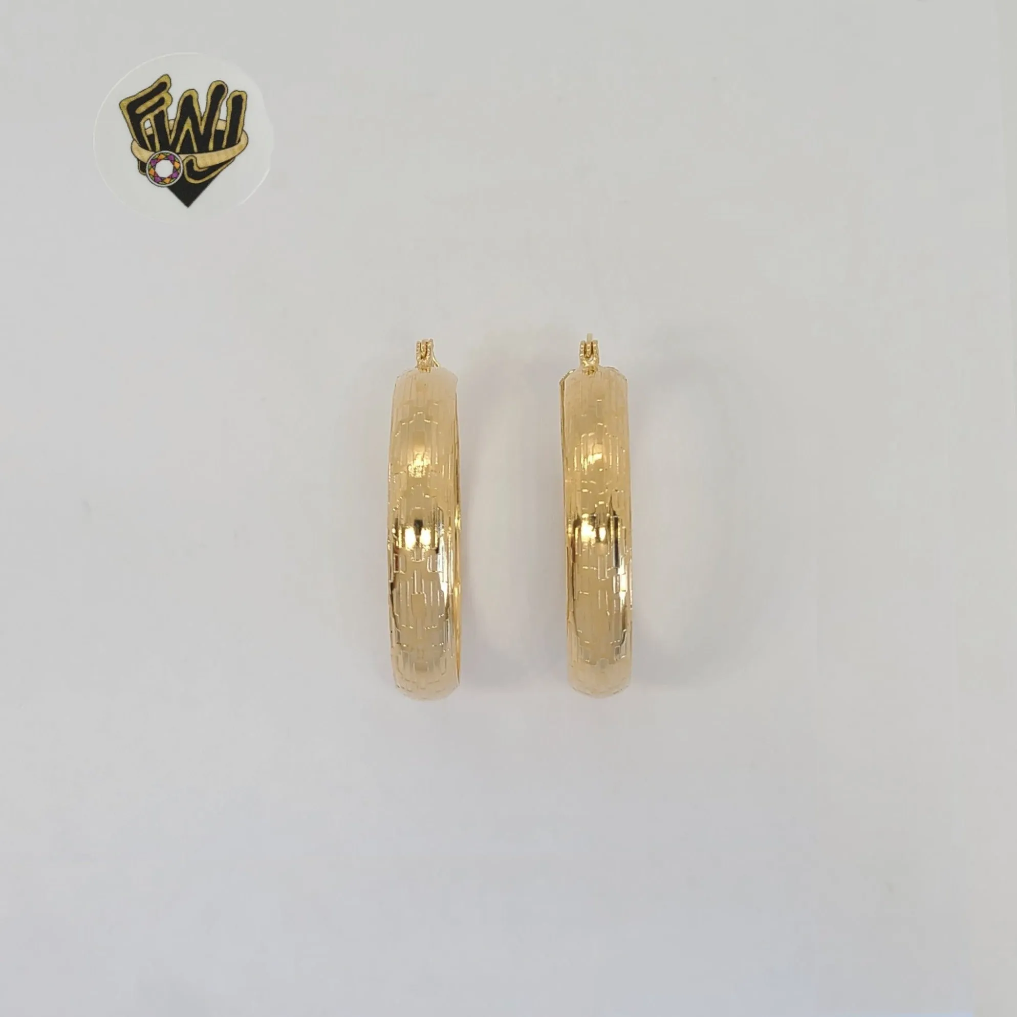 (1-2707-2) Gold Laminate - Thick Hoops - BGF