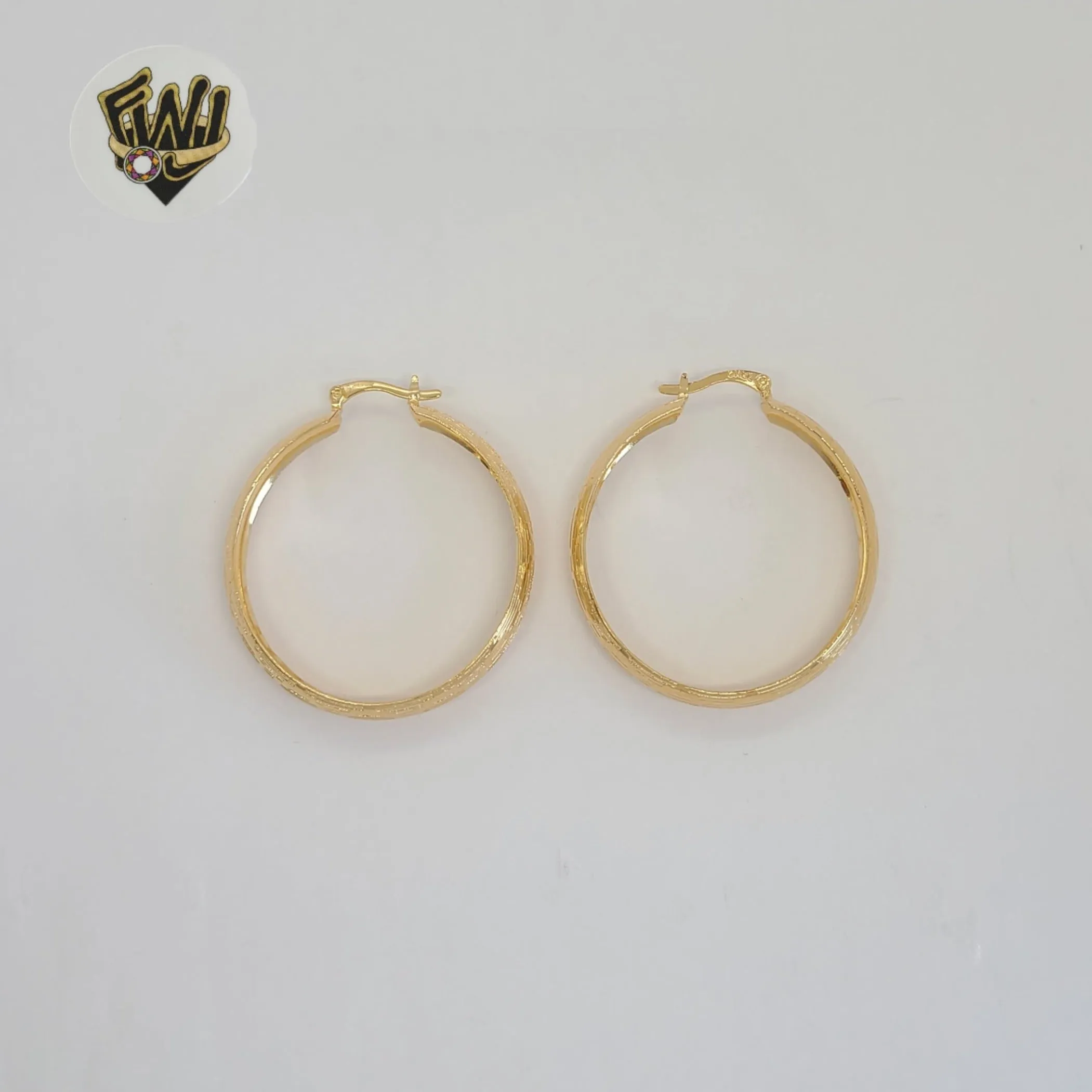 (1-2707-2) Gold Laminate - Thick Hoops - BGF