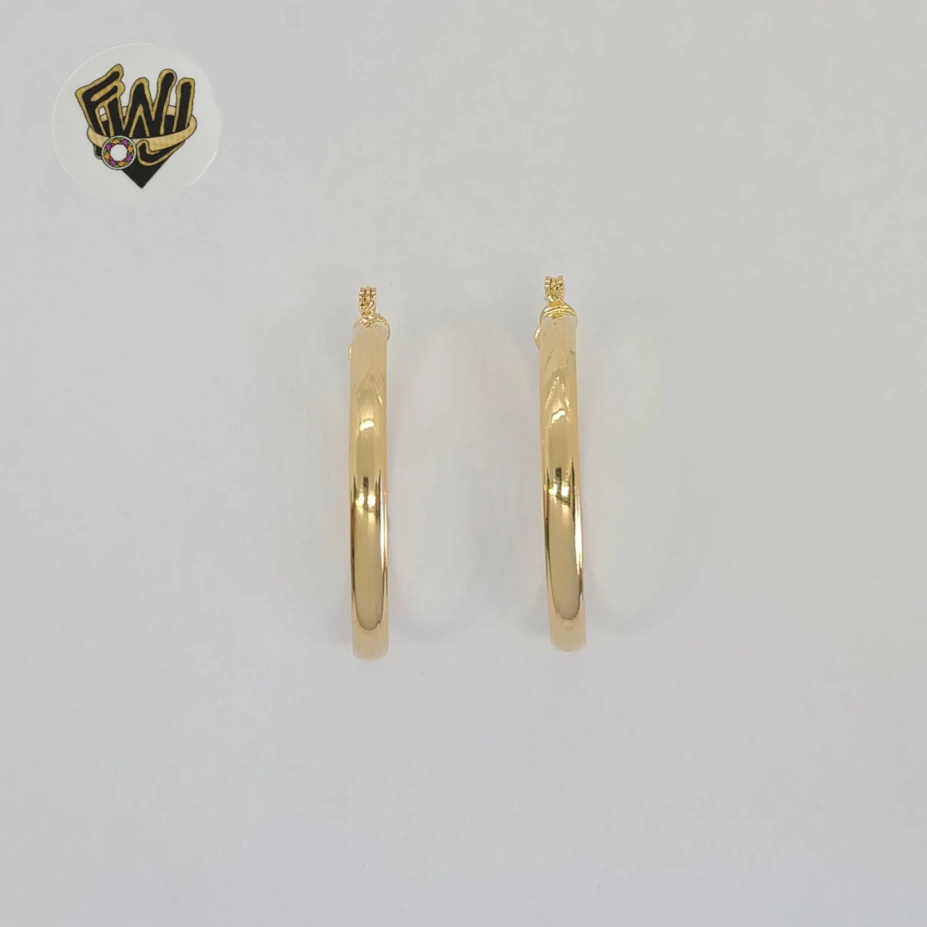 (1-2961-1) Gold Laminate - Thin Hoops - BGF