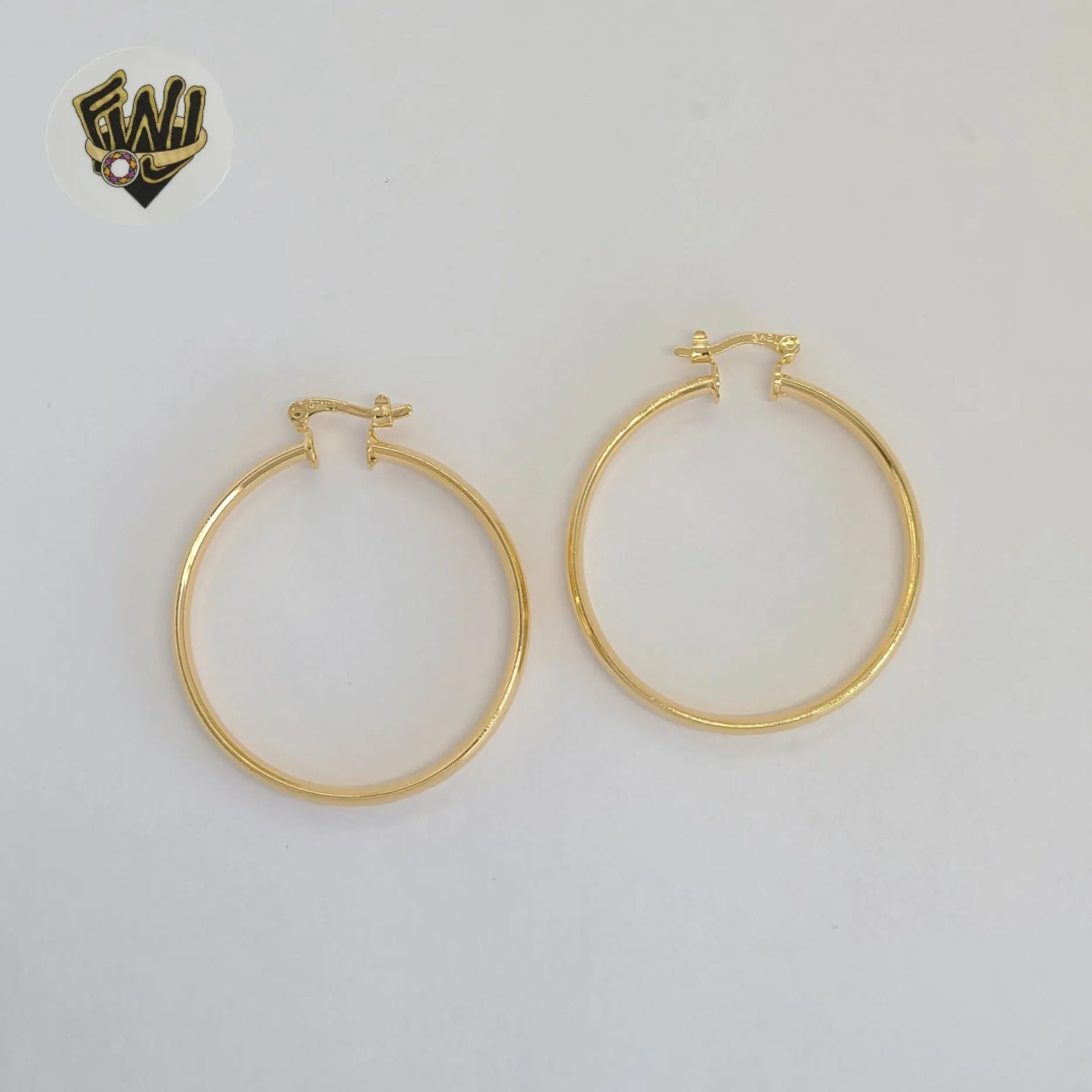 (1-2961-1) Gold Laminate - Thin Hoops - BGF