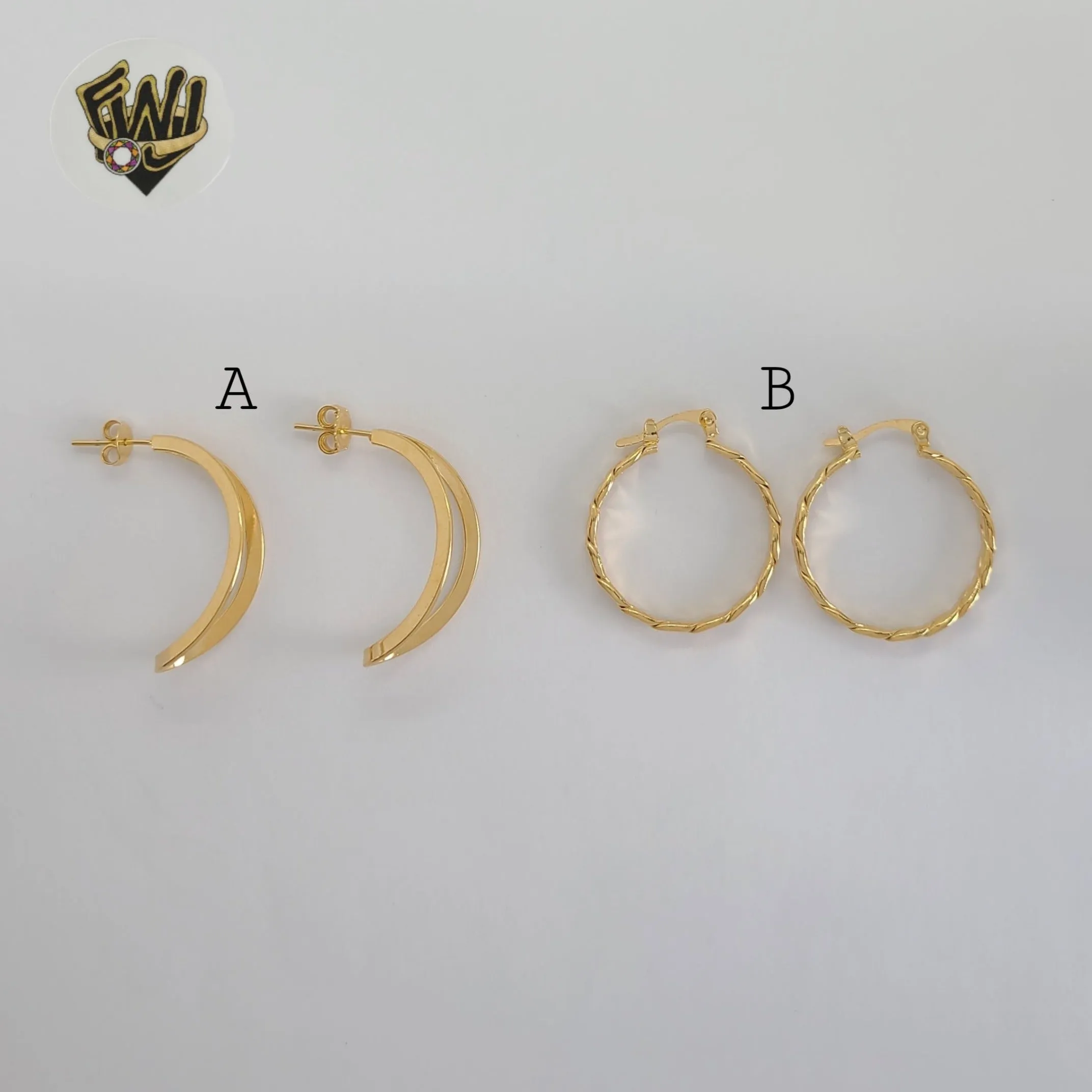 (1-2982) Gold Laminate - Alternative Hoops - BGF