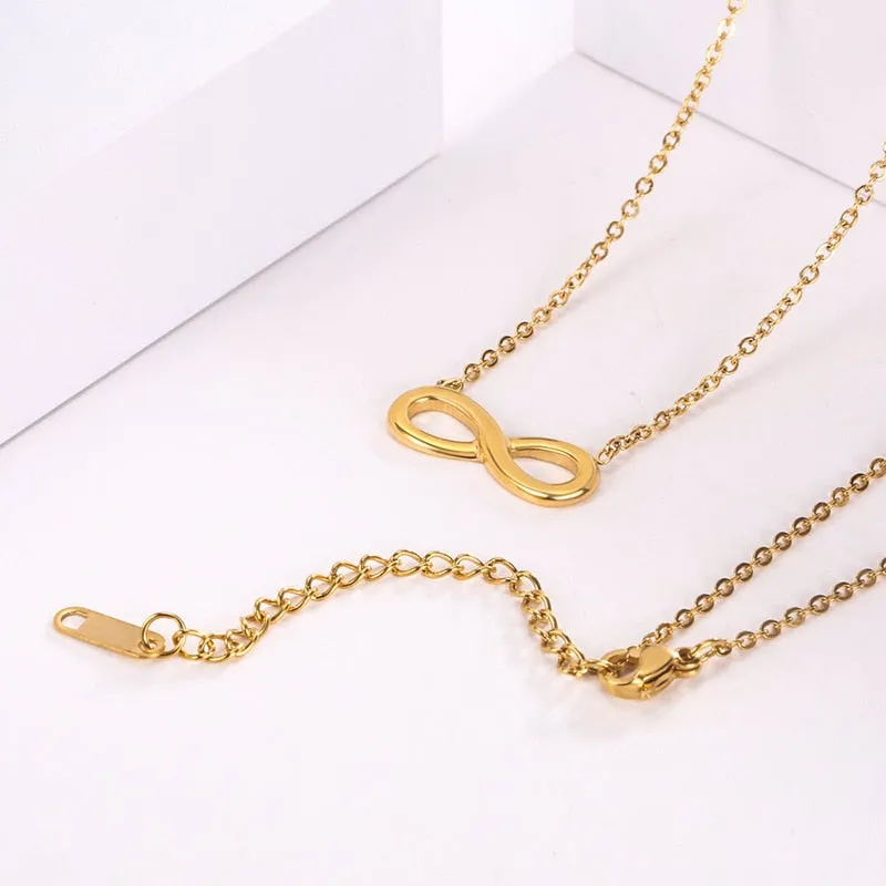 316L stainless steel fashion pendant necklace Ladies jewelry party gift