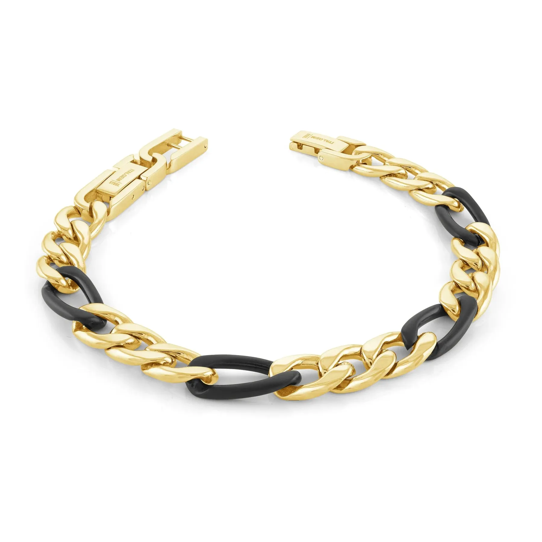 9mm Figaro Link Bracelet | Italgem Steel