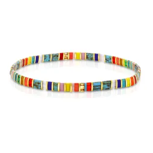 Aloha Stretch Beaded Anklet