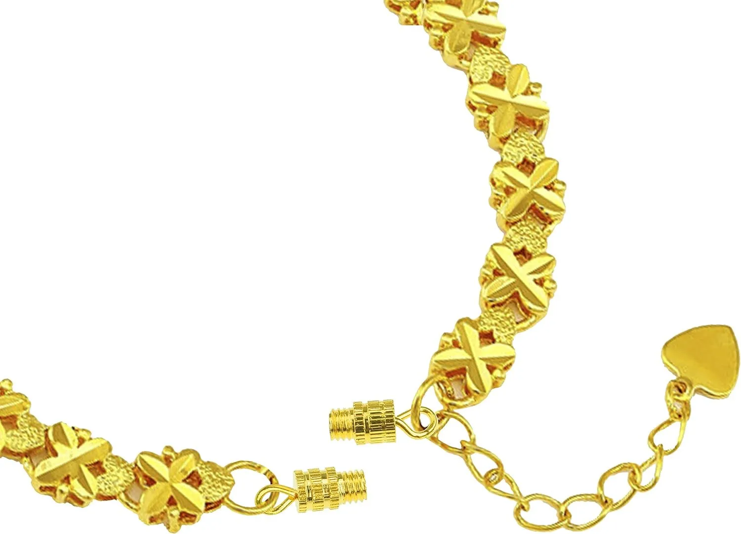 Barrel Screw-100Pcs-Screw Type Clasp 4X15Mm-10 Retail Packaging