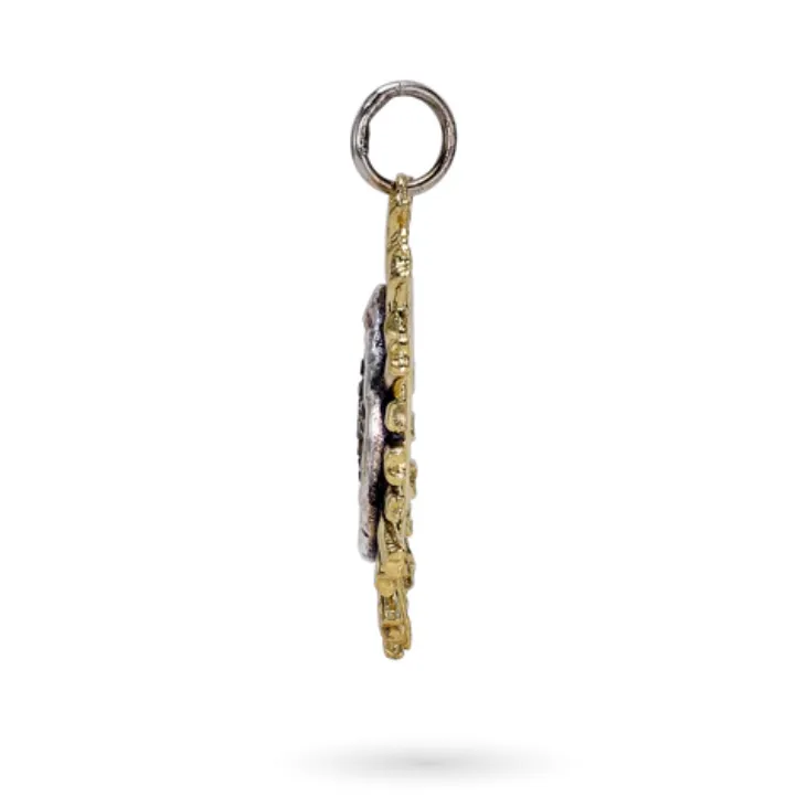 Be the Light Pendant - Brass, SS & Austrian