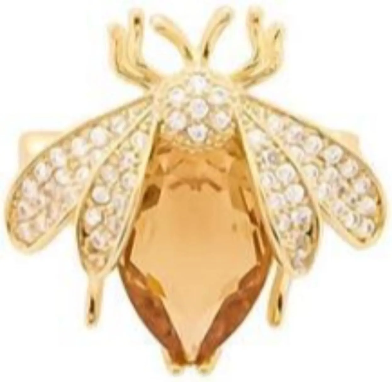 Bee Pin and Brooch - Women's Retro Honeycomb Fashion Rhinestone Sunflower Brooch - Cute Cartoon Personality Enamel Oil Drop Color Insect Pin