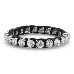 Betsey Johnson Crystal Bangle Bracelet