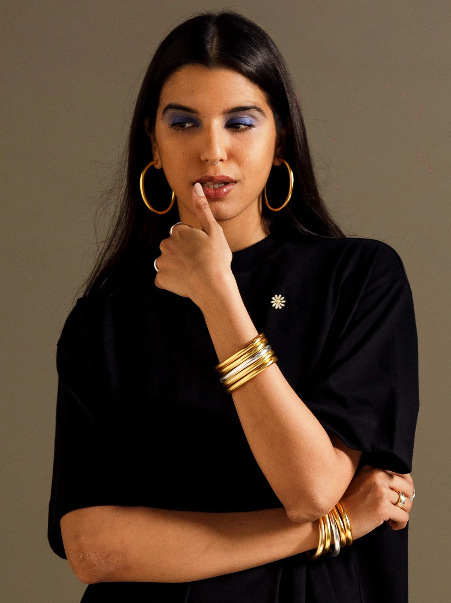Big Narrow Chimbai Hoops
