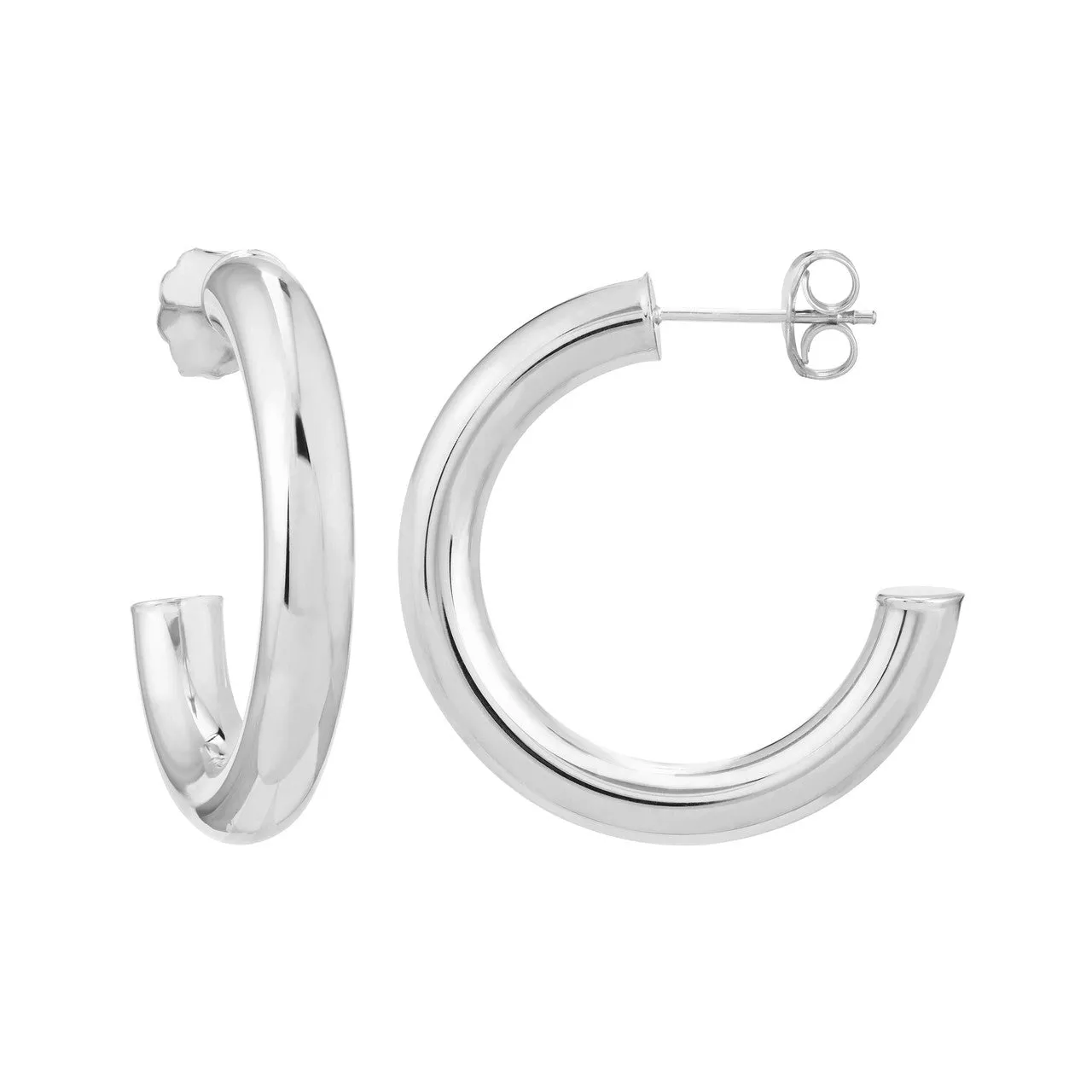Bold Gold Hoop Earrings- 4 Sizes