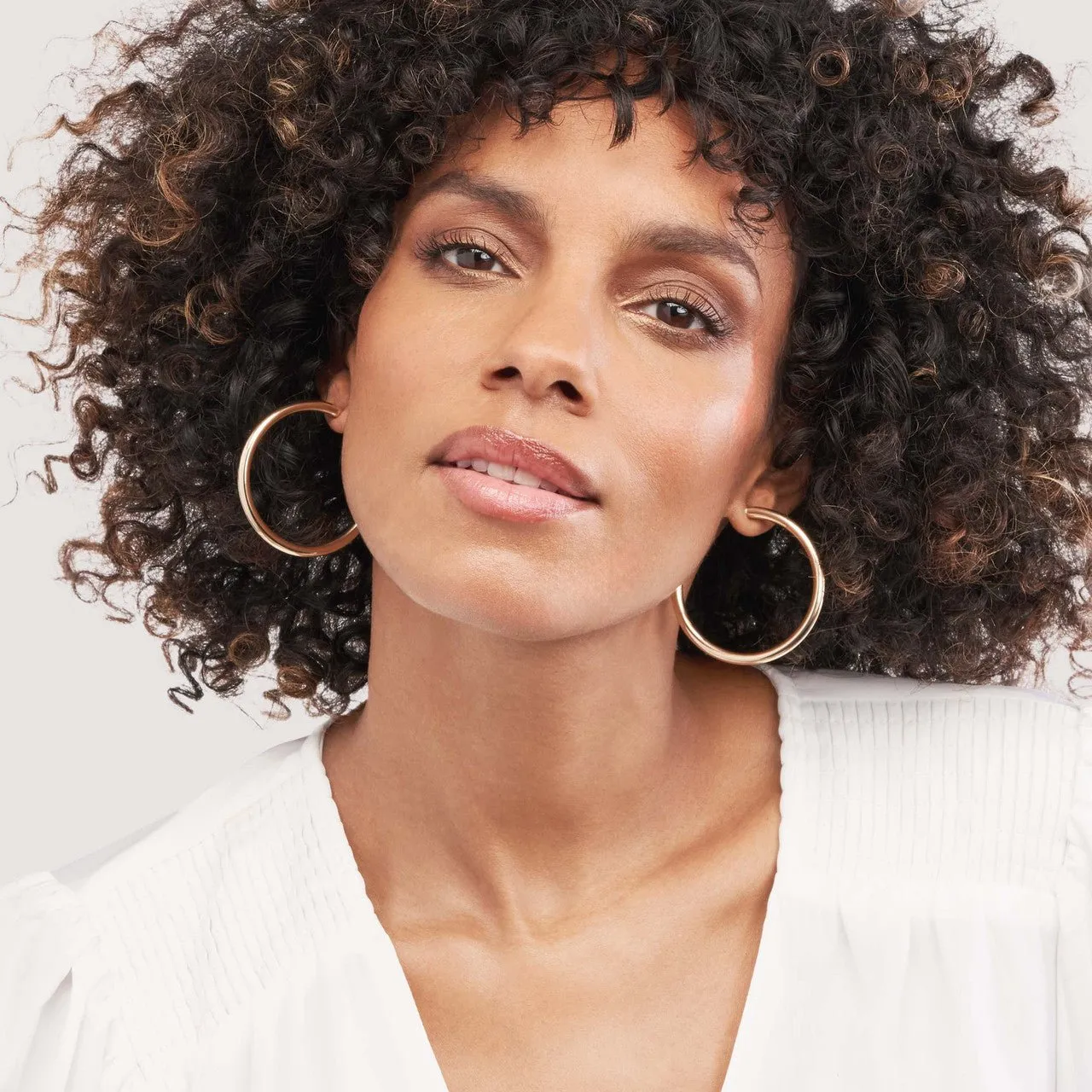 Bold Gold Hoop Earrings- 4 Sizes