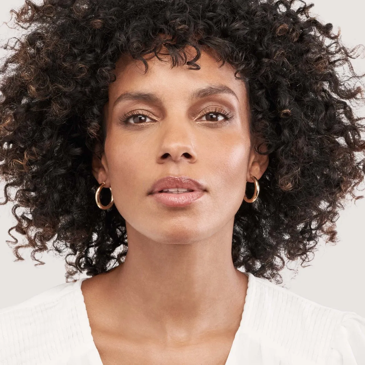 Bold Gold Hoop Earrings- 4 Sizes
