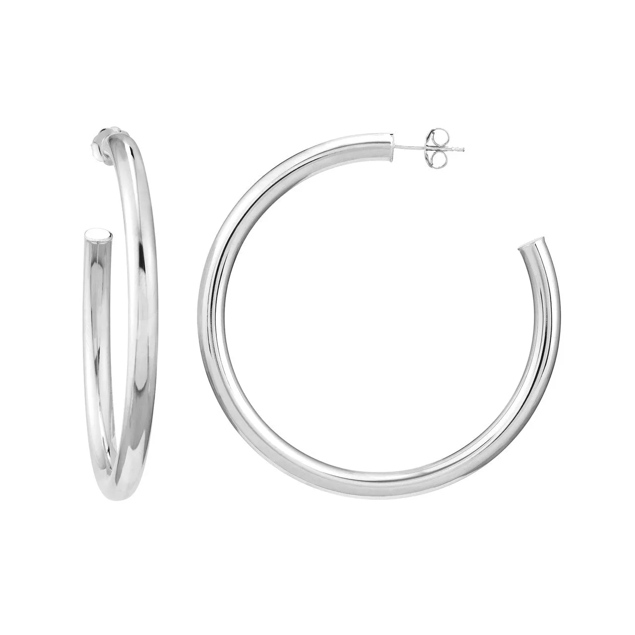 Bold Gold Hoop Earrings- 4 Sizes