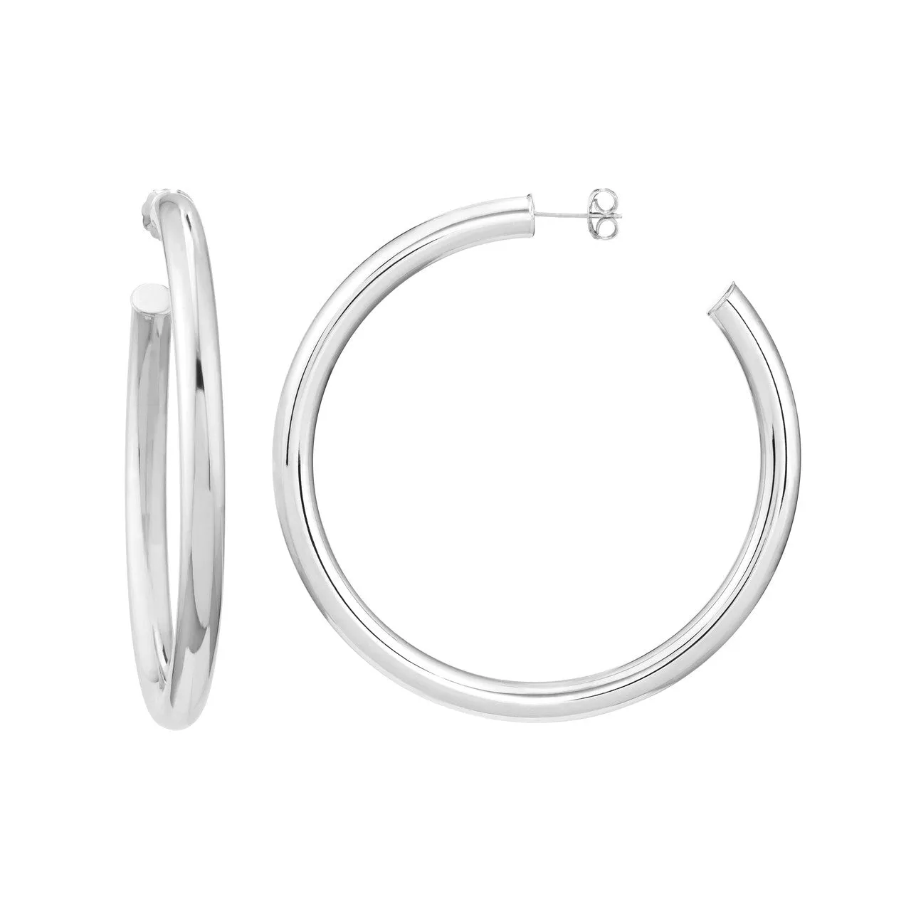 Bold Gold Hoop Earrings- 4 Sizes