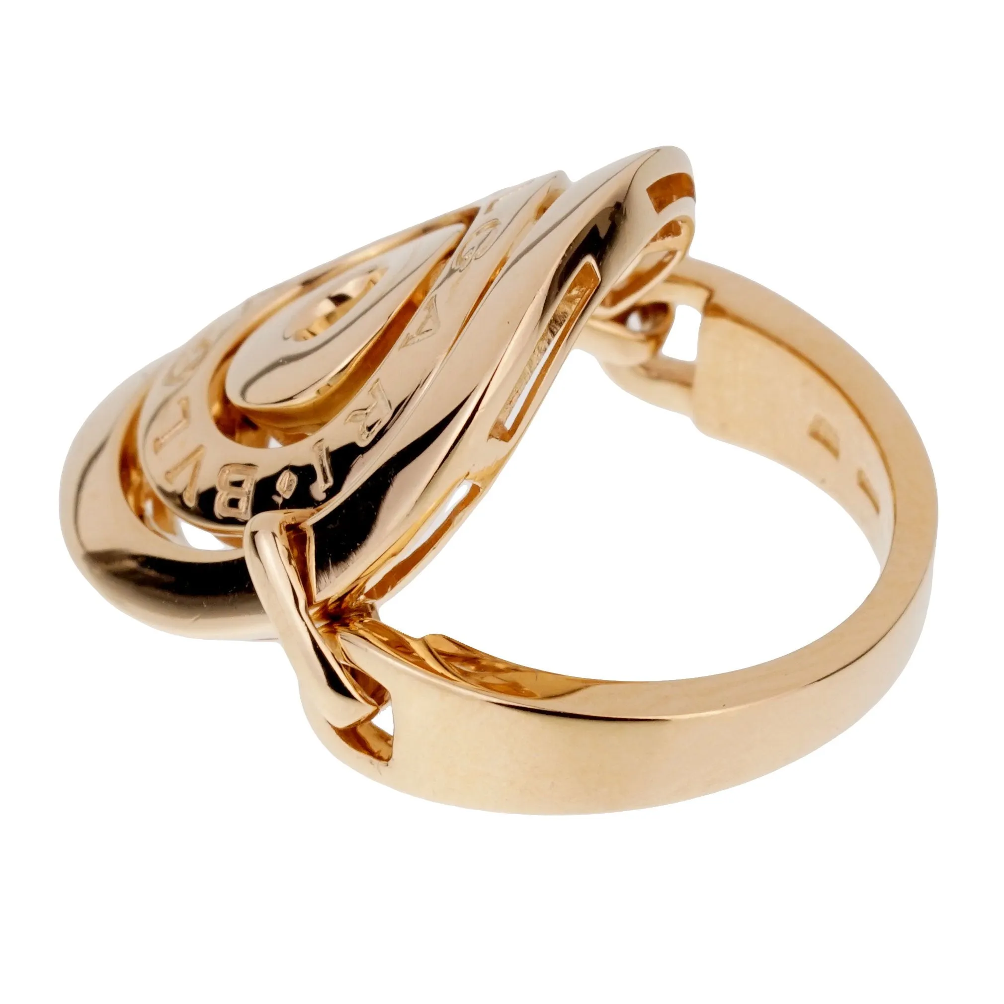 Bulgari Astrale Yellow Gold Band Ring