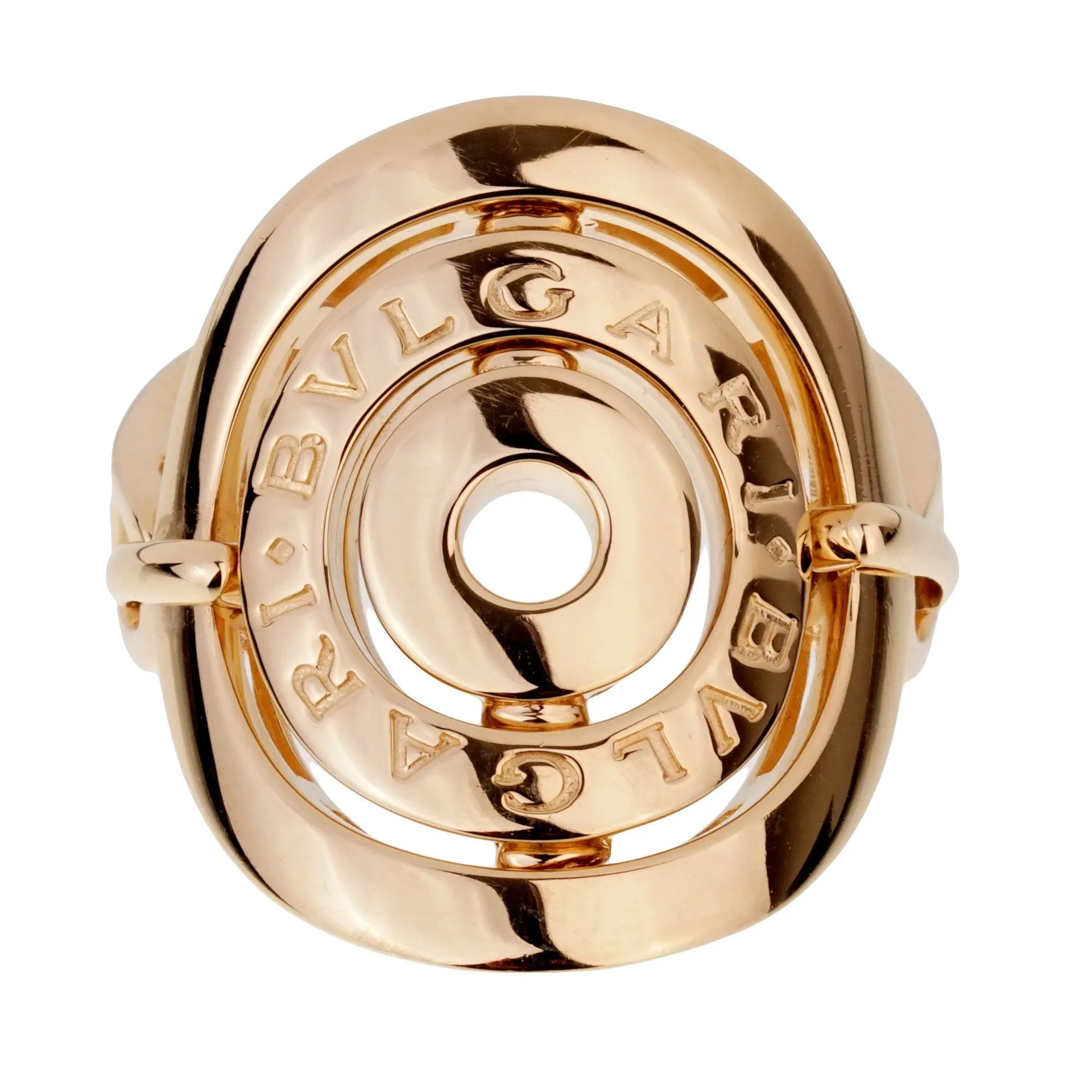 Bulgari Astrale Yellow Gold Band Ring
