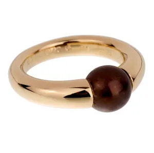 Cartier Black Pearl Yellow Gold Ring