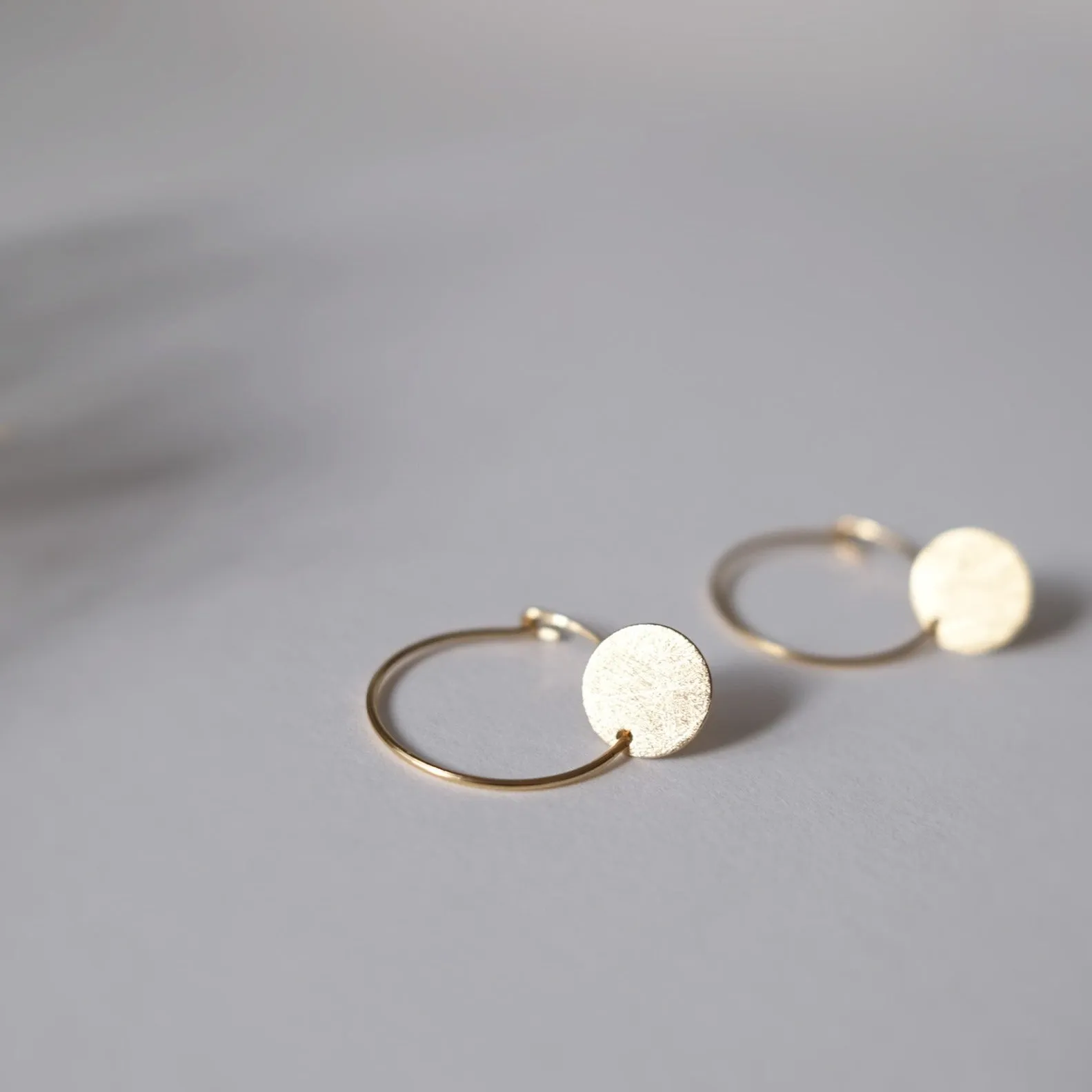Chiara Disc Hoops