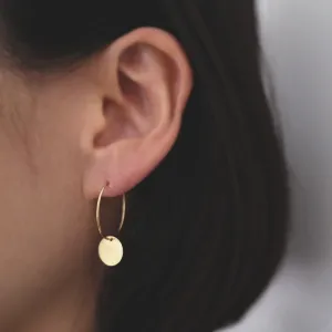 Chiara Disc Hoops