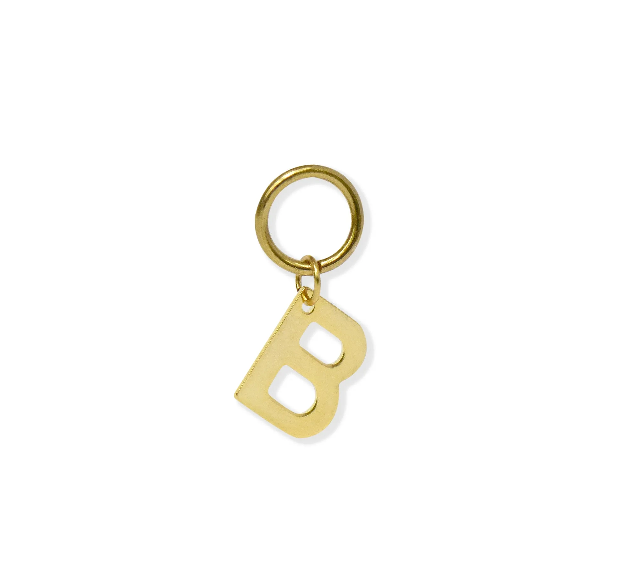 CLASSIC GOLD ALPHABET LETTER CHARM