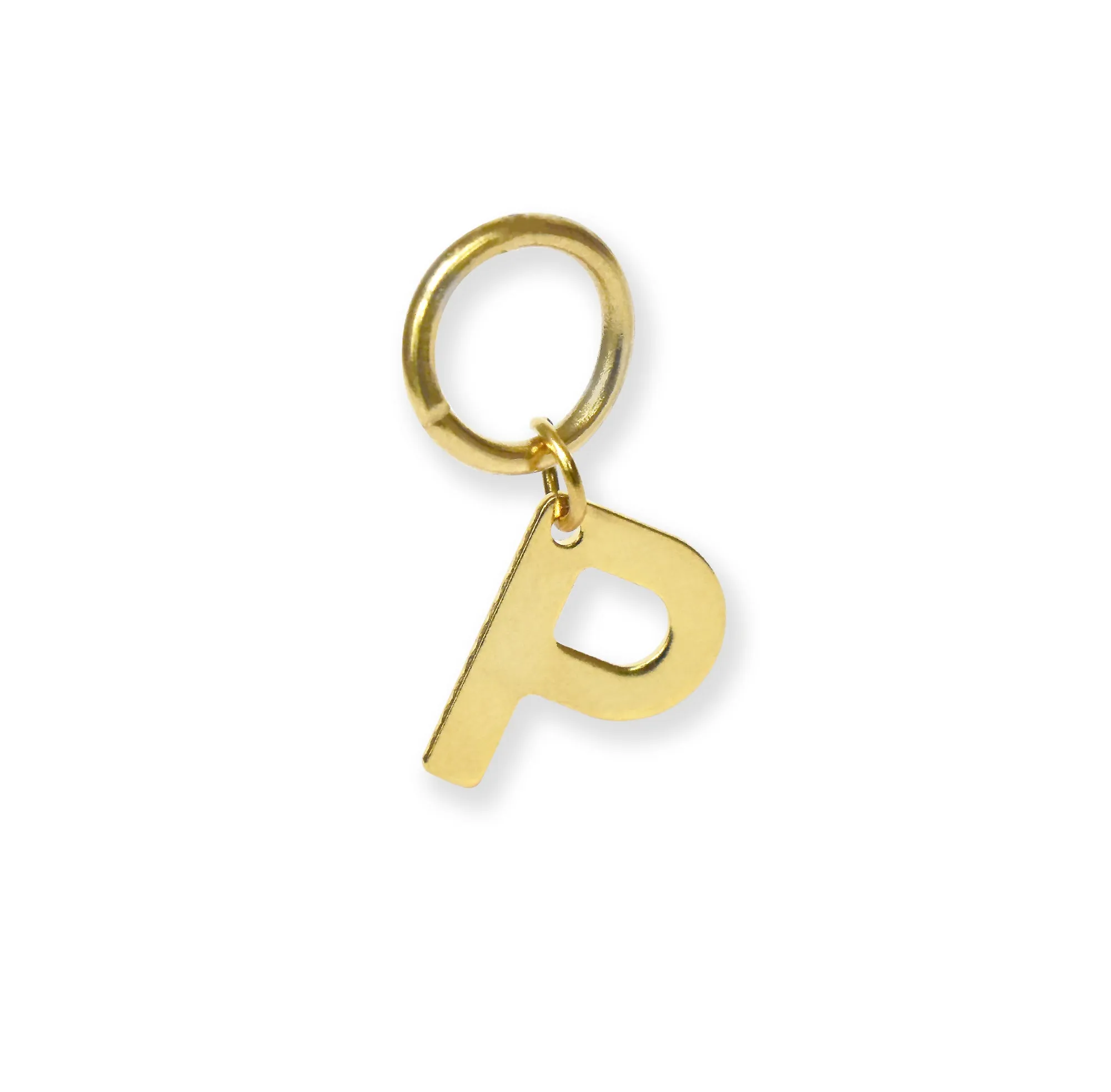 CLASSIC GOLD ALPHABET LETTER CHARM