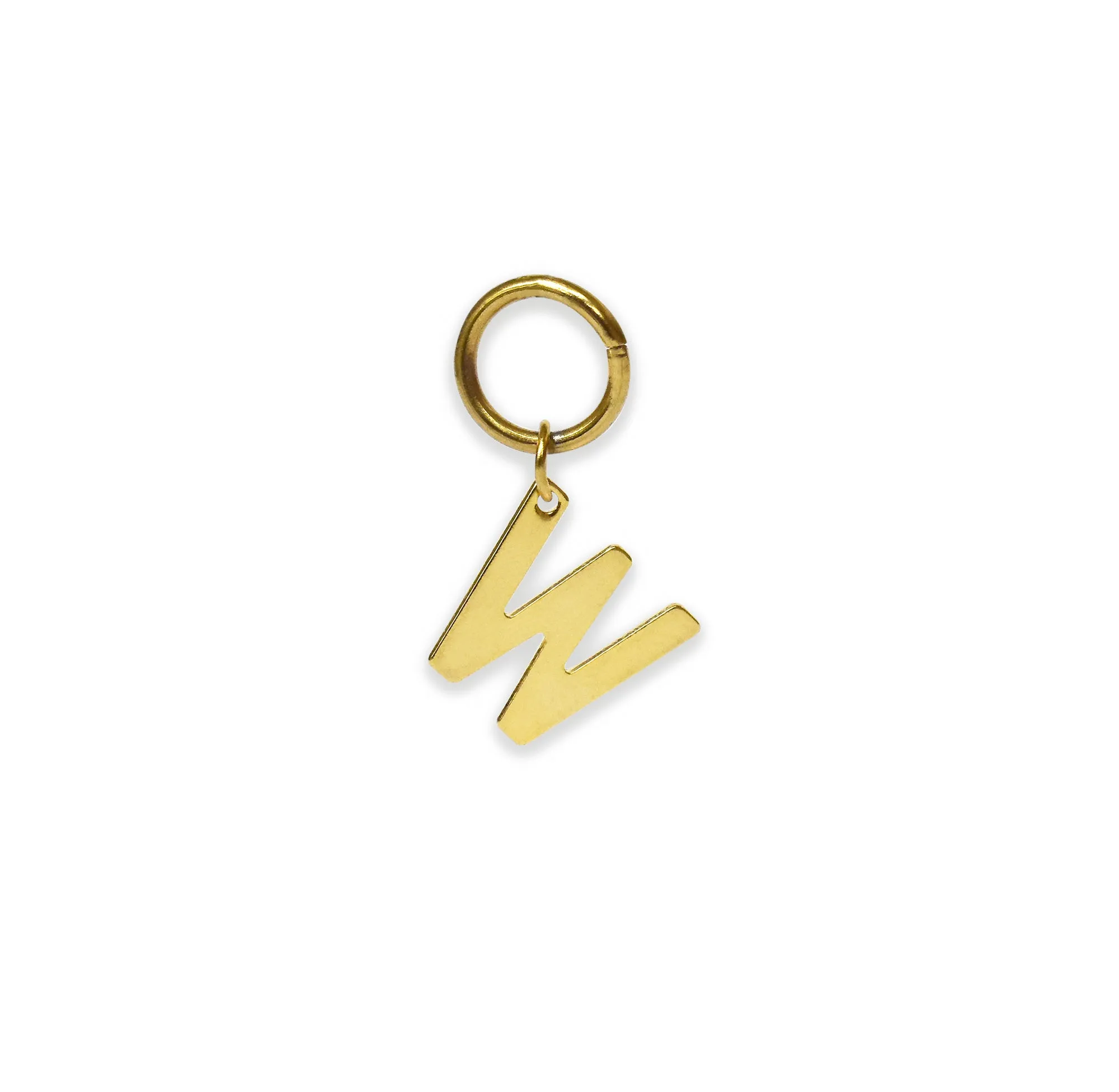 CLASSIC GOLD ALPHABET LETTER CHARM