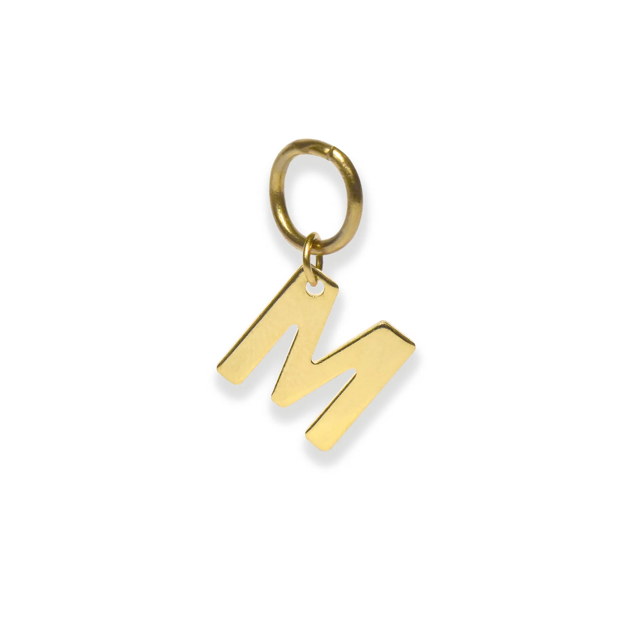 CLASSIC GOLD ALPHABET LETTER CHARM