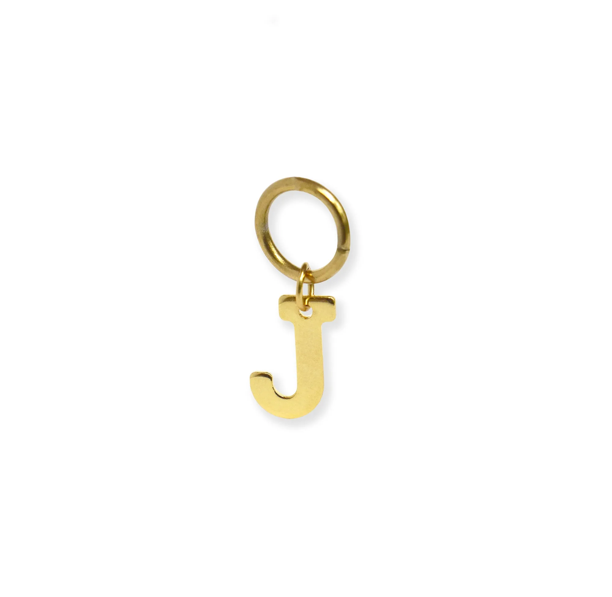 CLASSIC GOLD ALPHABET LETTER CHARM