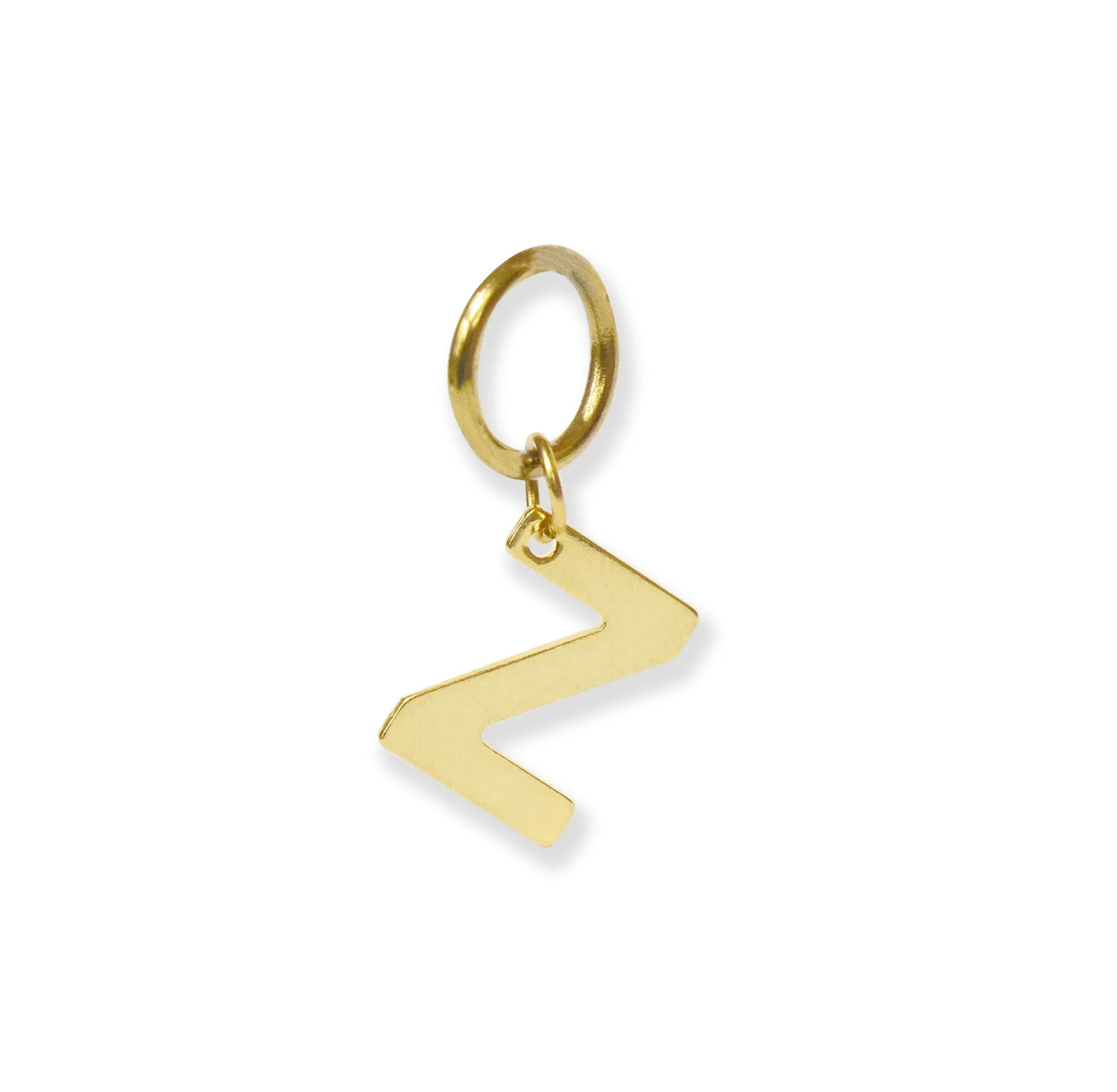 CLASSIC GOLD ALPHABET LETTER CHARM