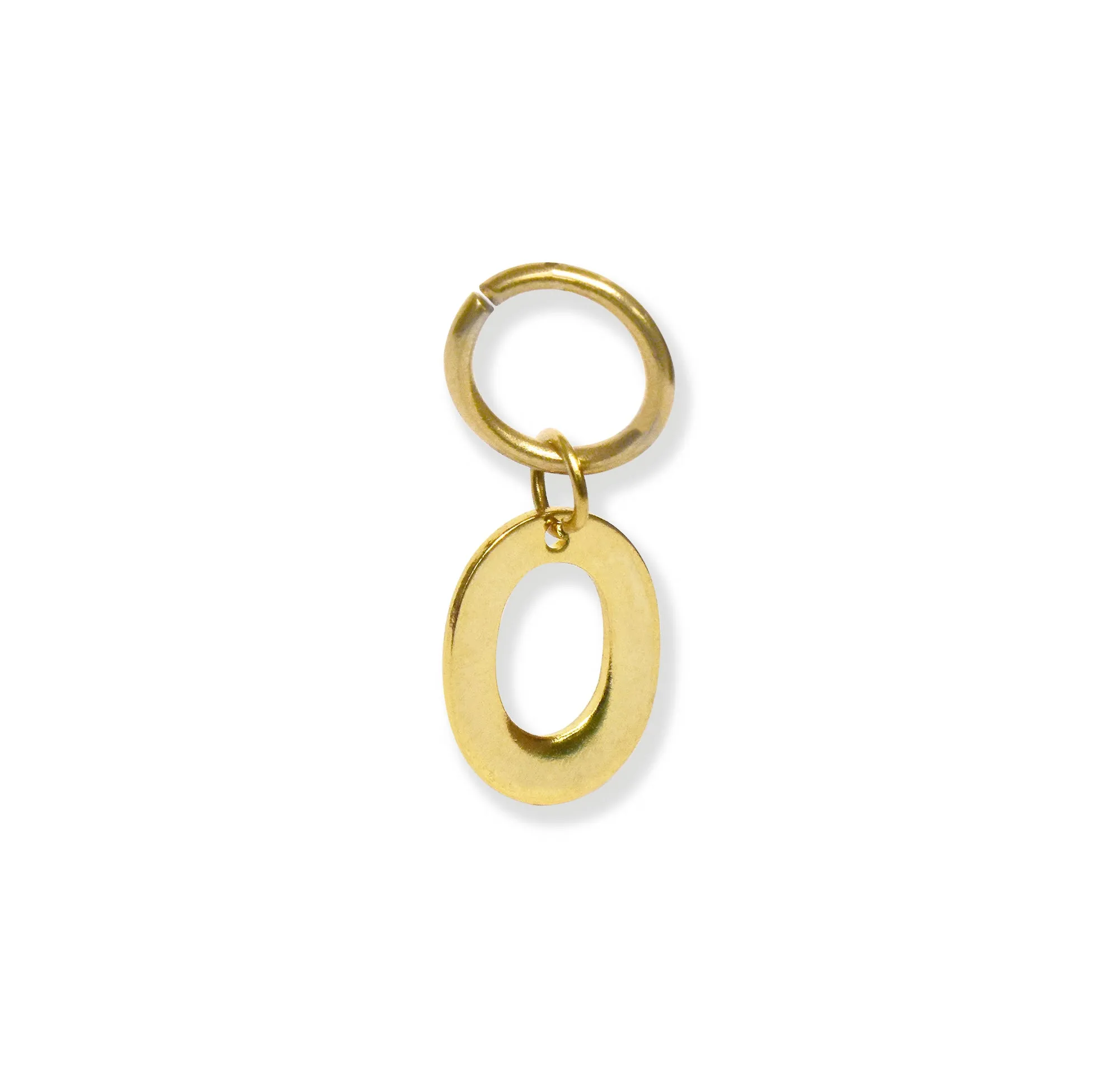 CLASSIC GOLD ALPHABET LETTER CHARM