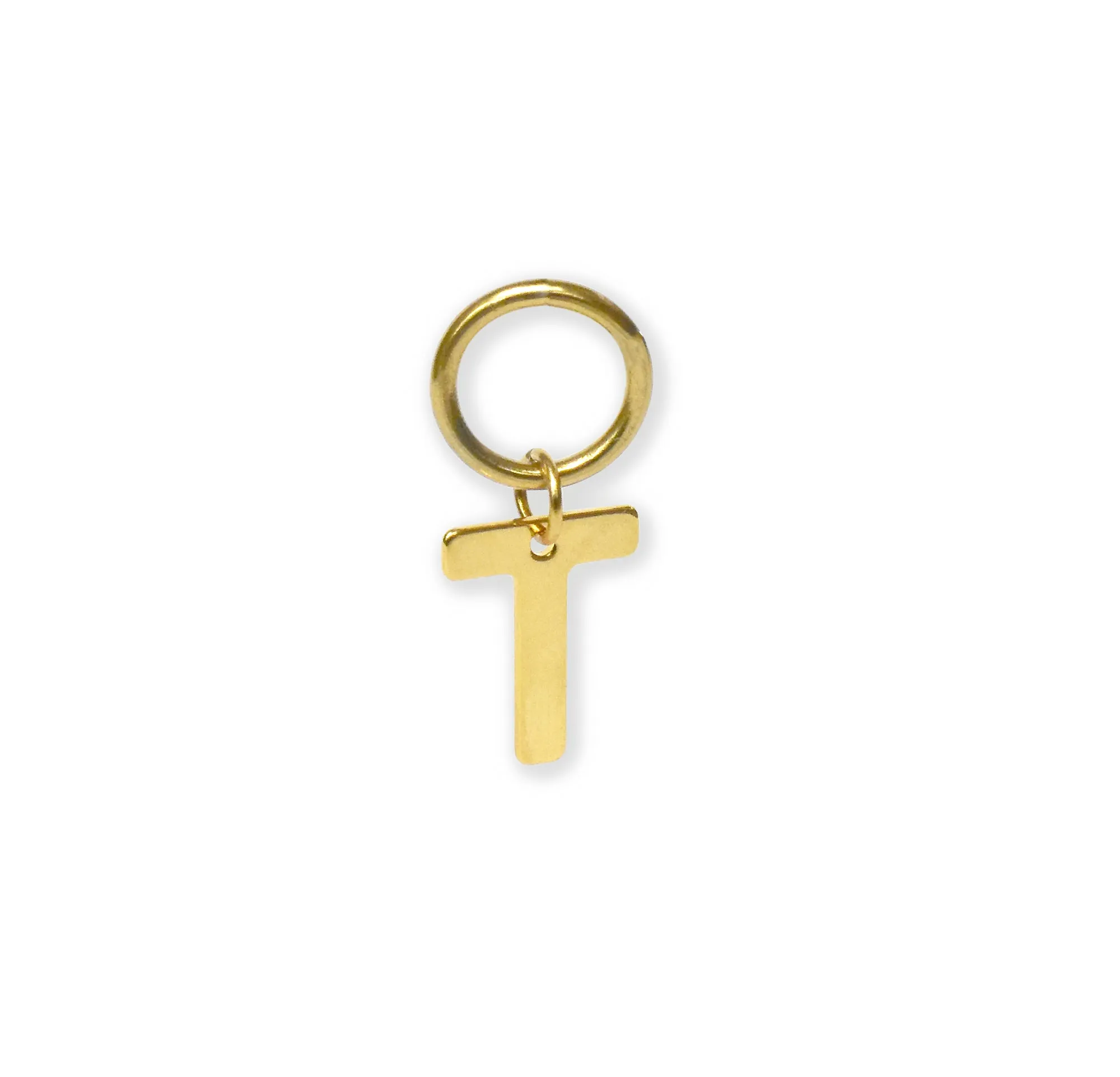 CLASSIC GOLD ALPHABET LETTER CHARM