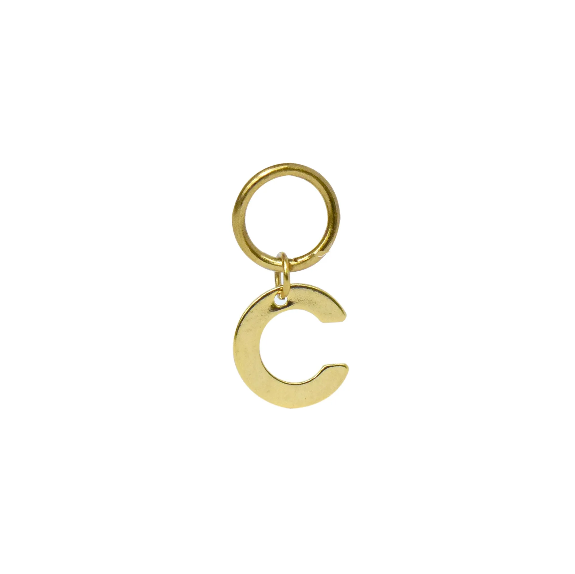 CLASSIC GOLD ALPHABET LETTER CHARM