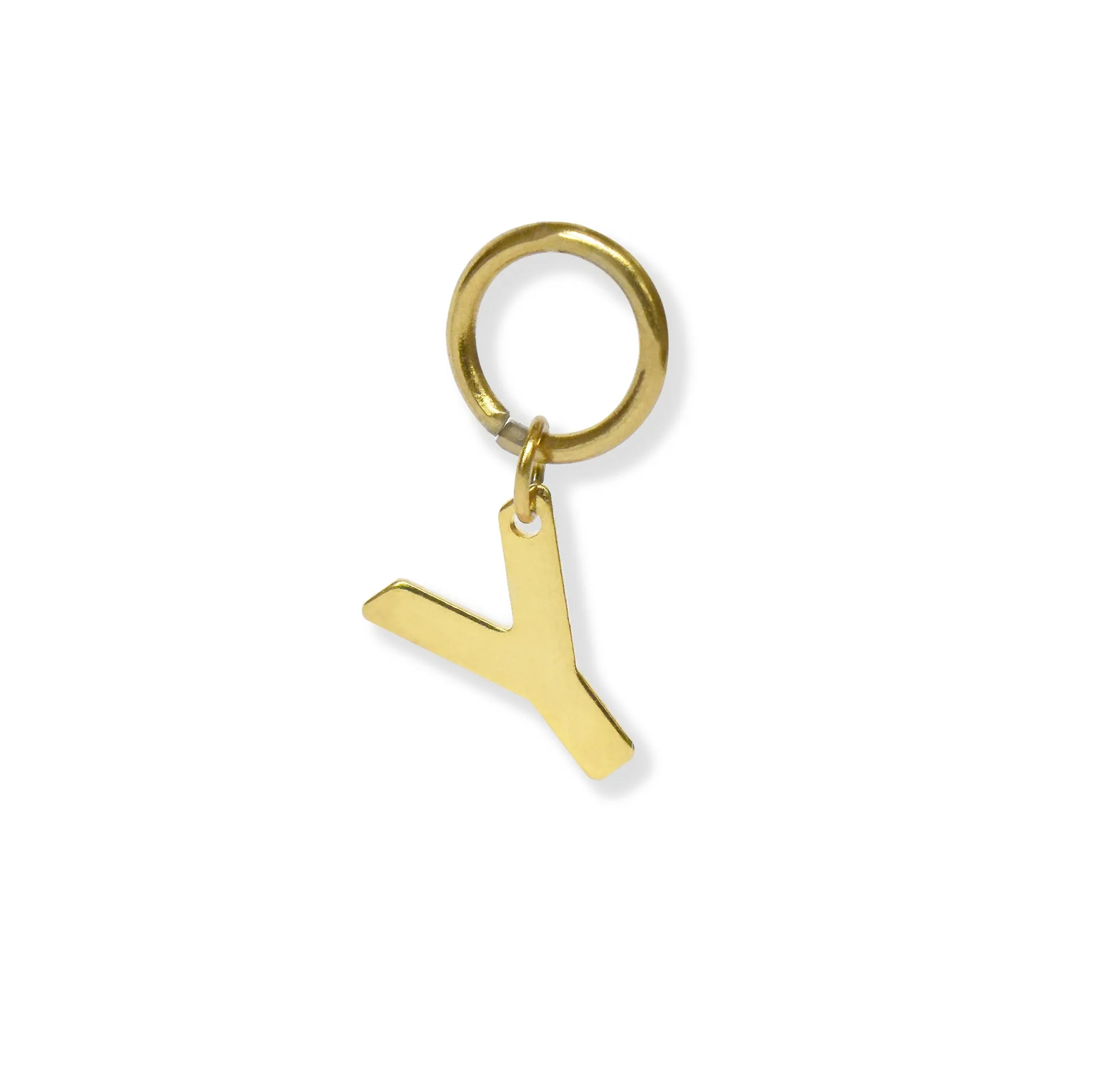 CLASSIC GOLD ALPHABET LETTER CHARM