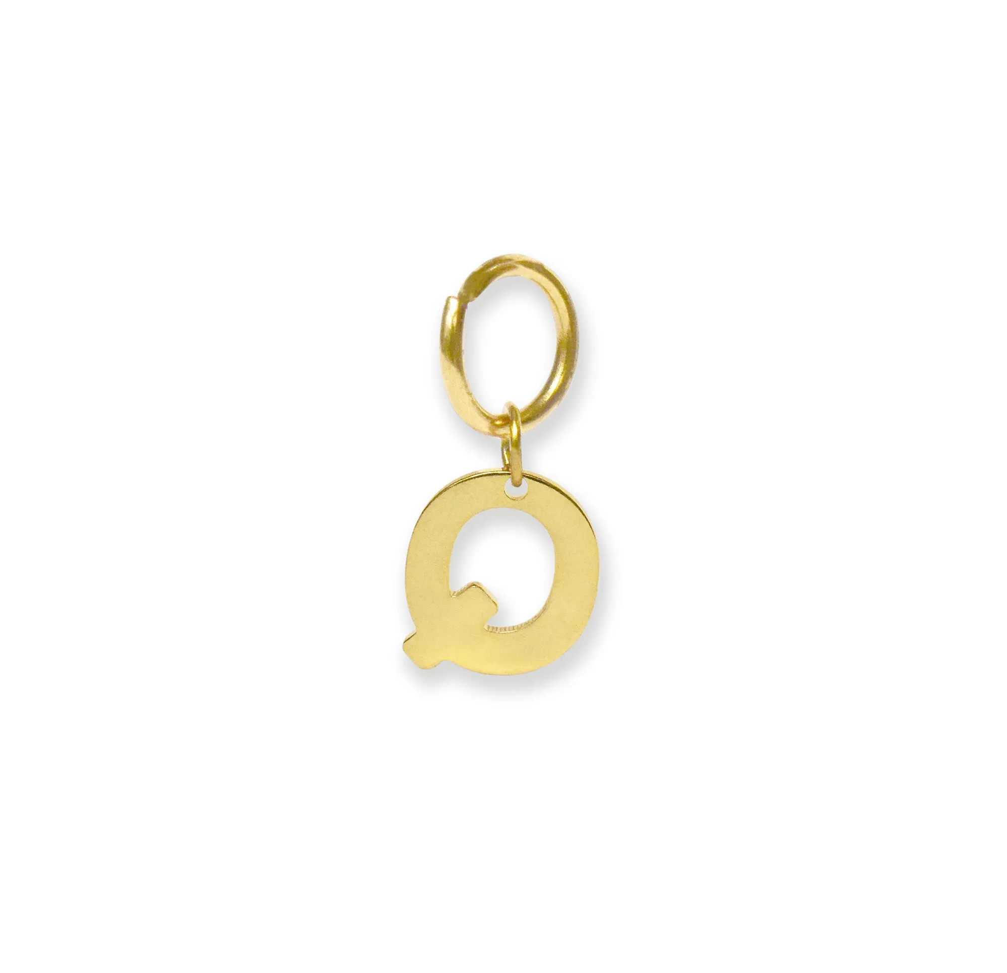 CLASSIC GOLD ALPHABET LETTER CHARM