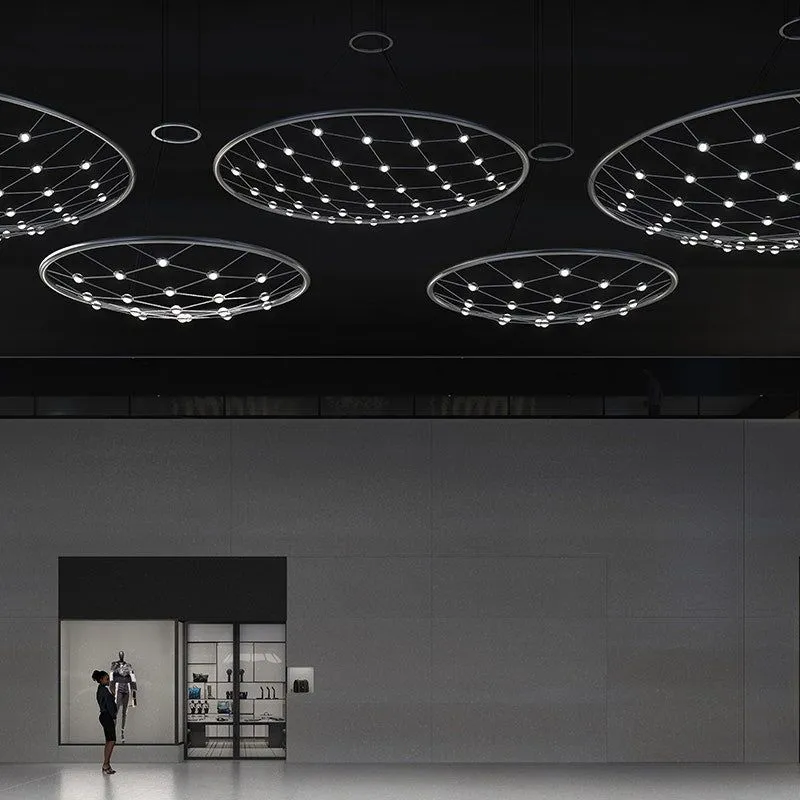 Constellation Galaxy Matrix 36" Round LED Pendant