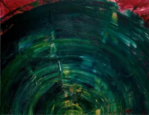 Contemporary Abstract Art - Rings Inspired By Trees