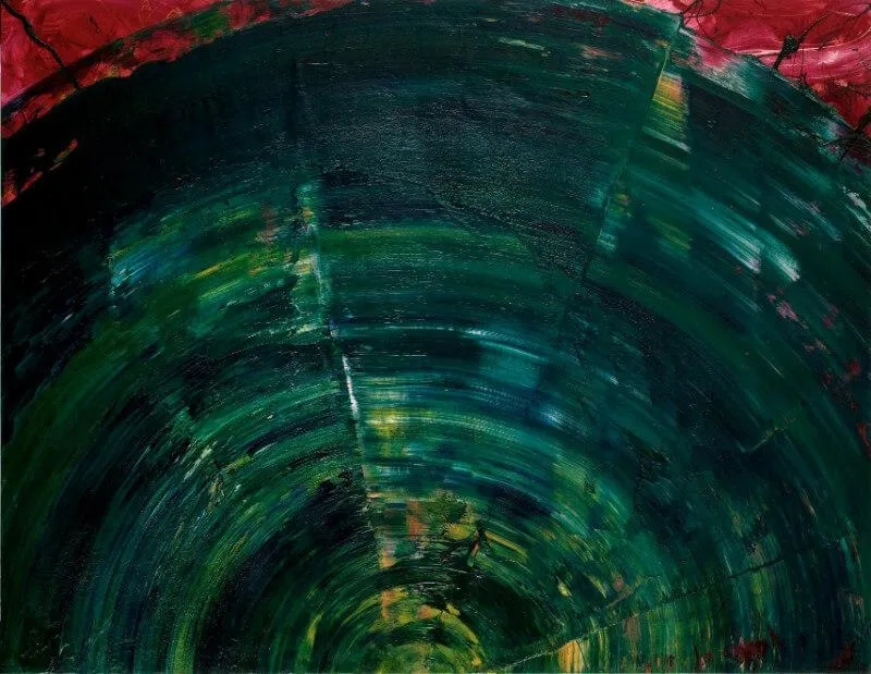 Contemporary Abstract Art - Rings Inspired By Trees