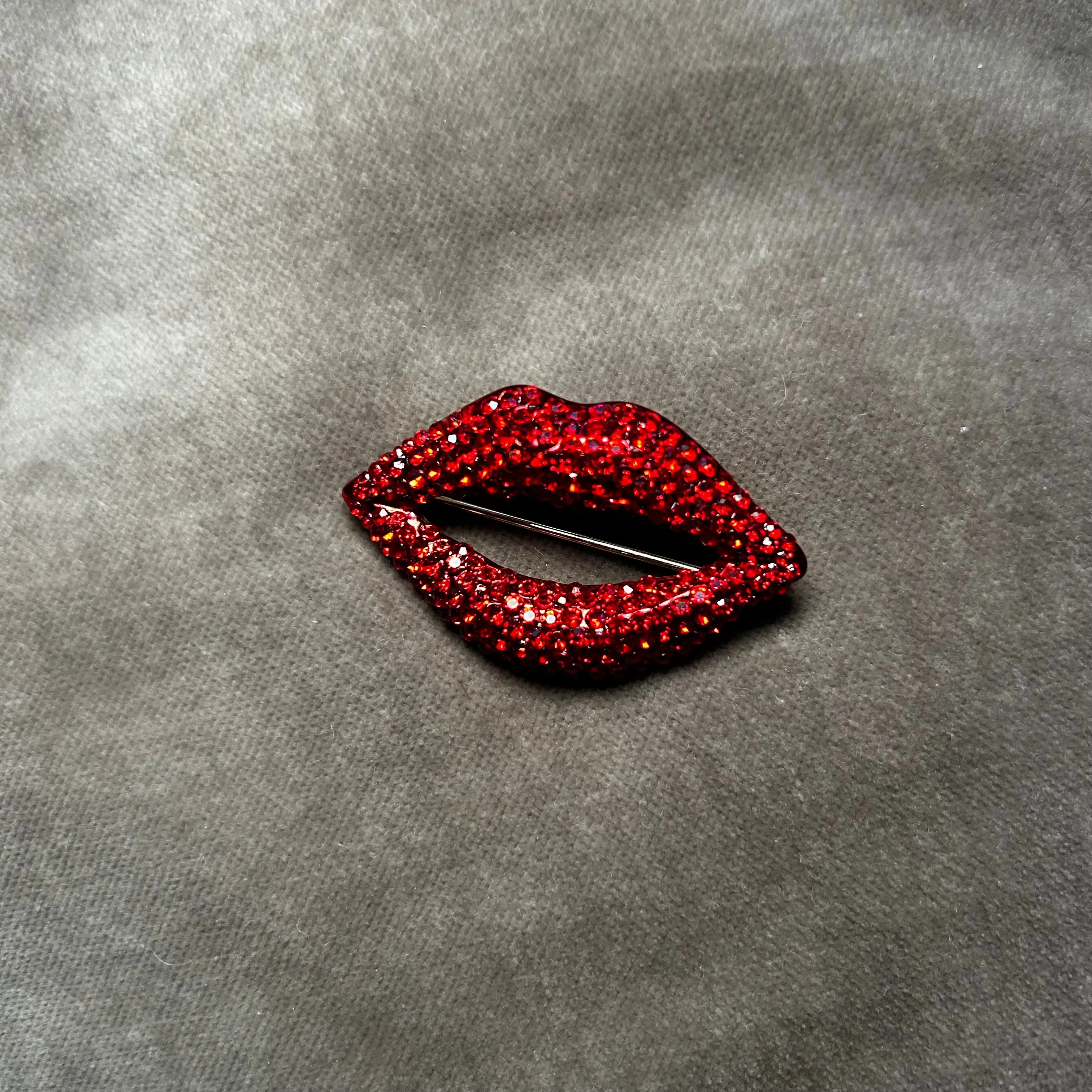 Crystal & Enamel brooches