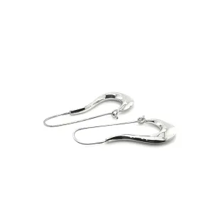 Curved Hoop Earring