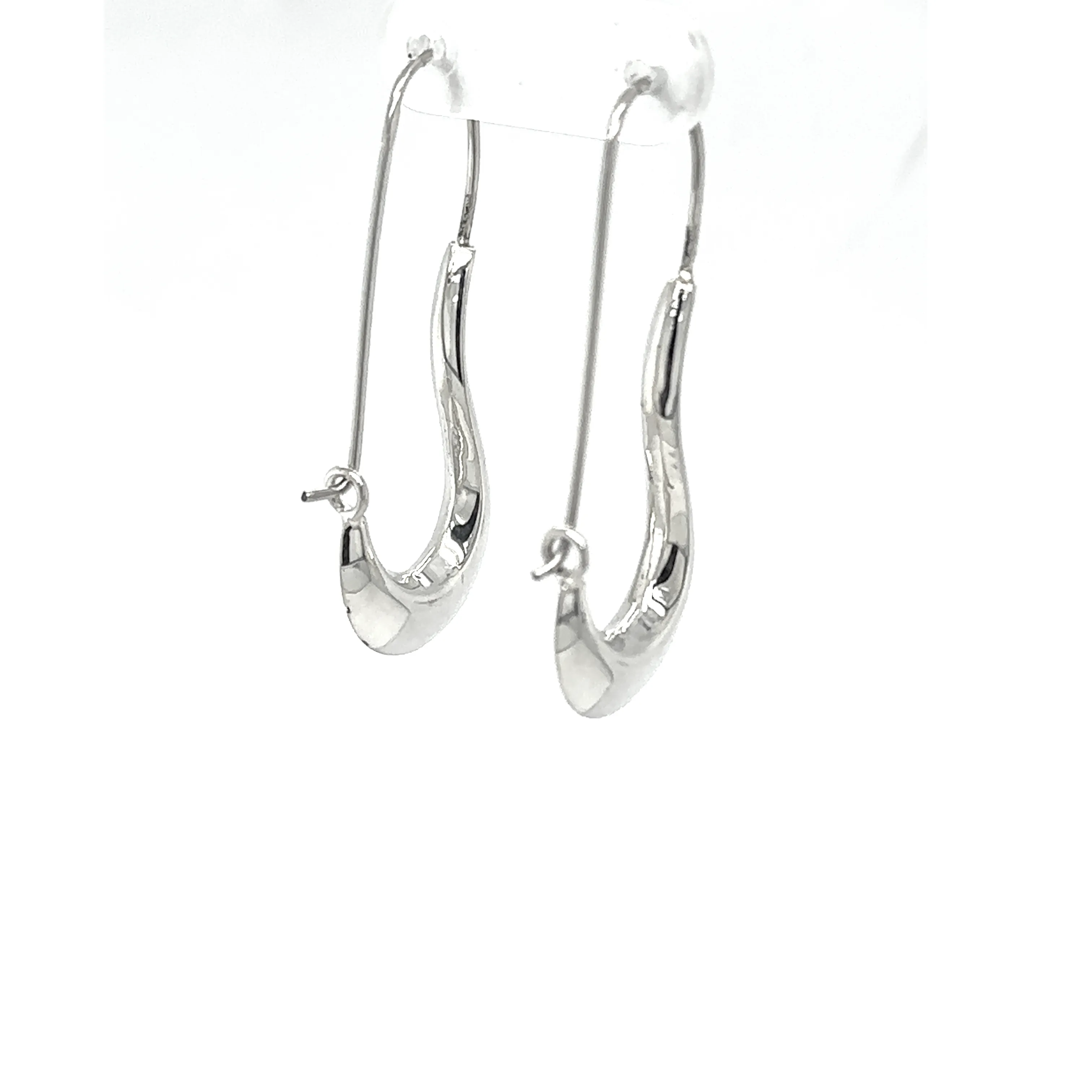 Curved Hoop Earring