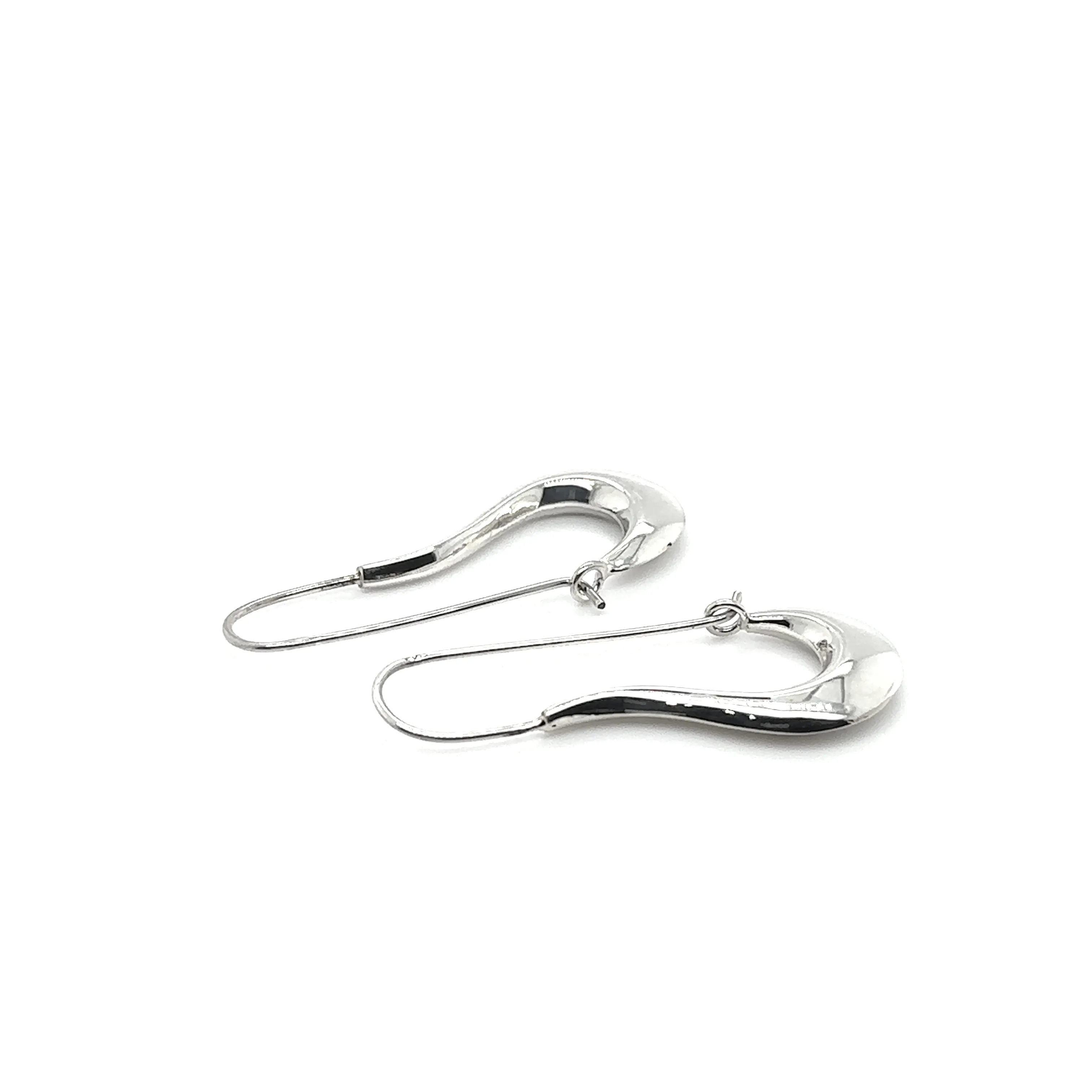 Curved Hoop Earring