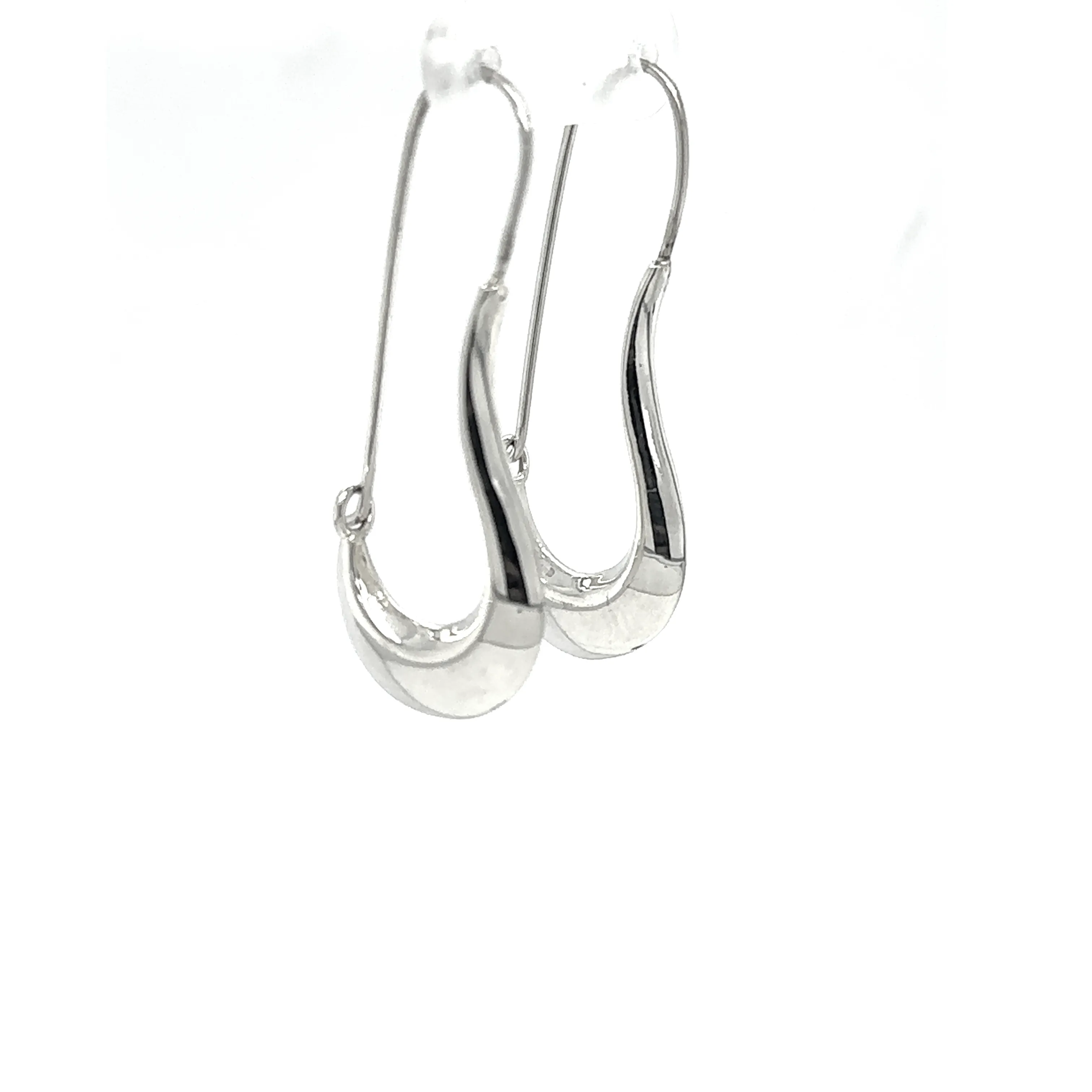 Curved Hoop Earring