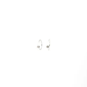 CZ Huggie Earring
