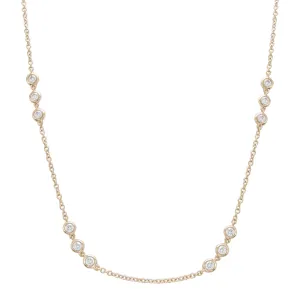 Diamond By The Yard Chain Necklace (1.76ctw)