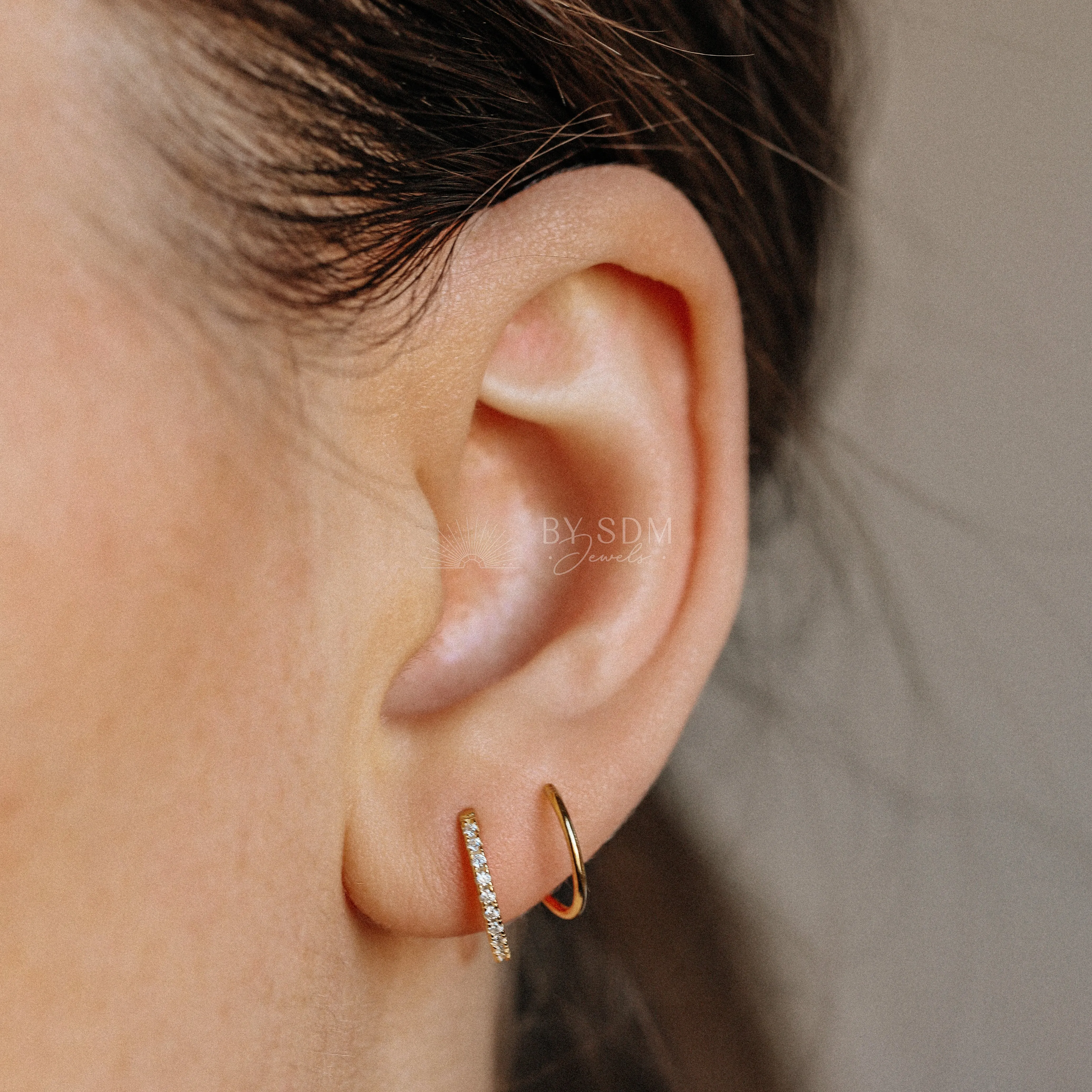 Double Hoop Earrings
