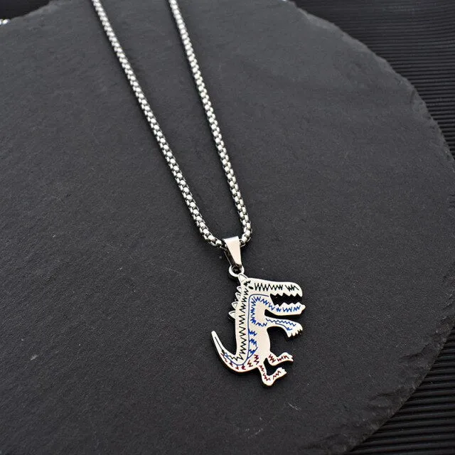 Dragon Necklace Women Dinosaur Necklaces