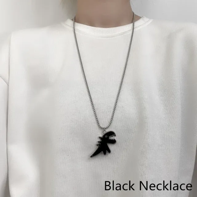 Dragon Necklace Women Dinosaur Necklaces