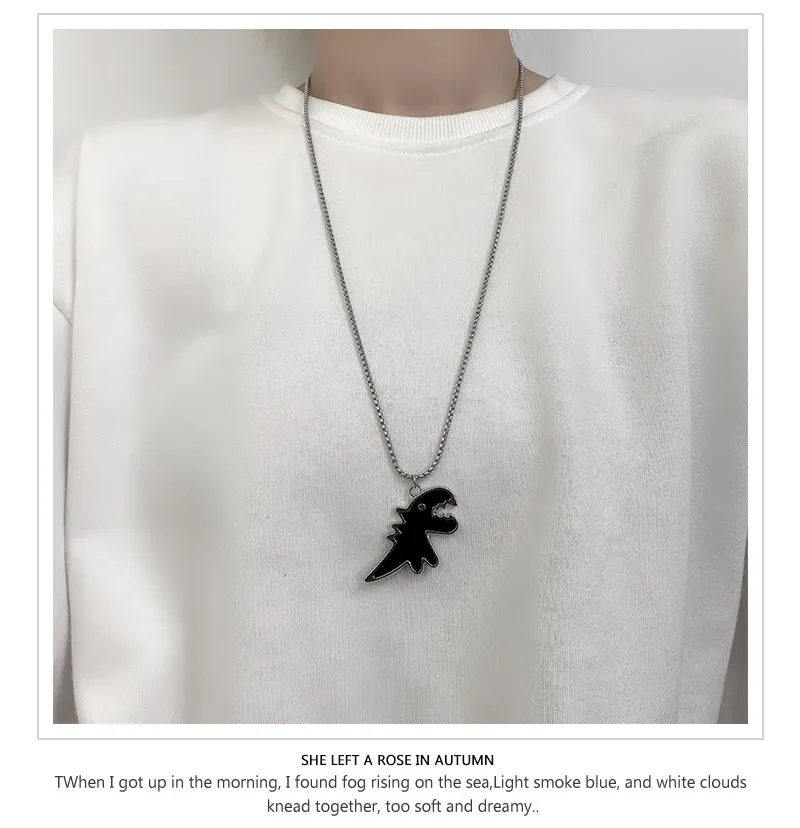 Dragon Necklace Women Dinosaur Necklaces