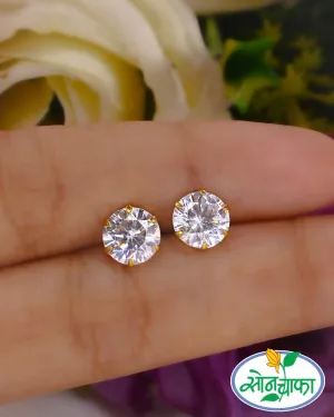ELEGANT ALLURE DIAMOND EAR-STUDS